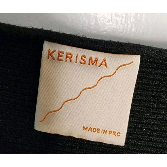 Kerisma RYU Top Dolman Sleeve Casual Oversized Sweater Black Size S/M - Picture 3 of 4